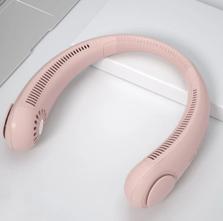Vaneless Neck Fan – Hands-Free Portable Air Cooler